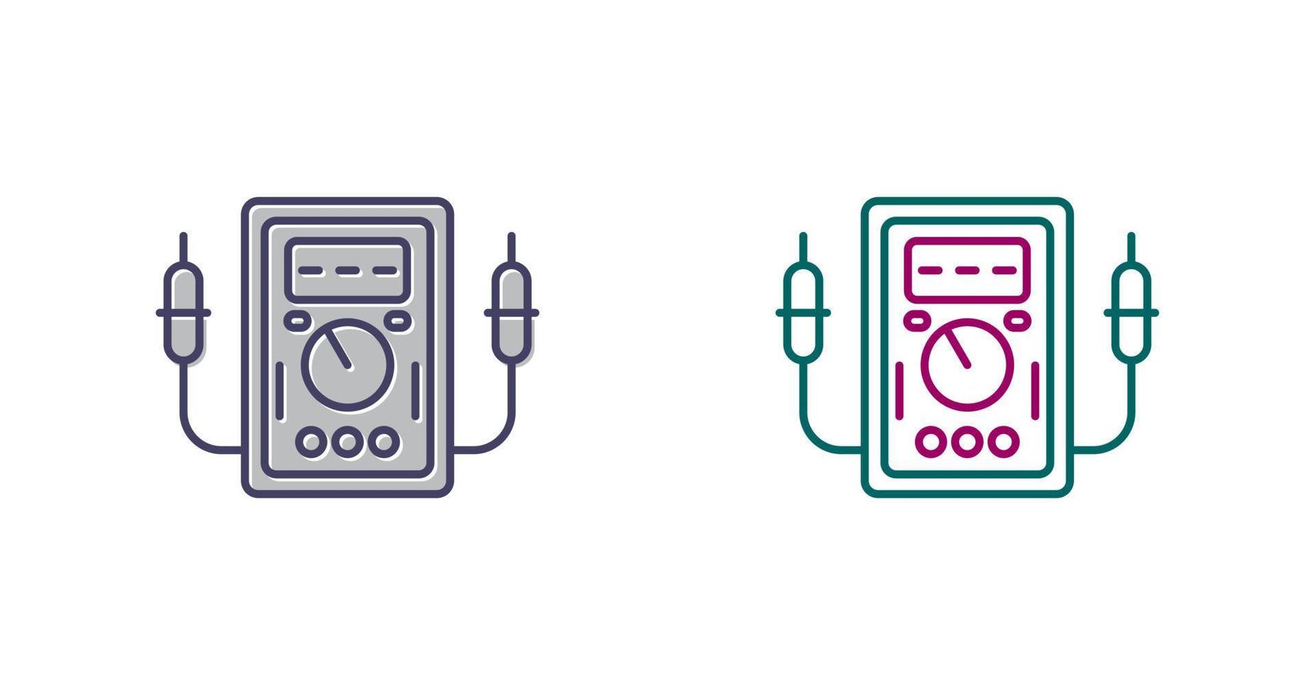 Voltmeter Vector Icon