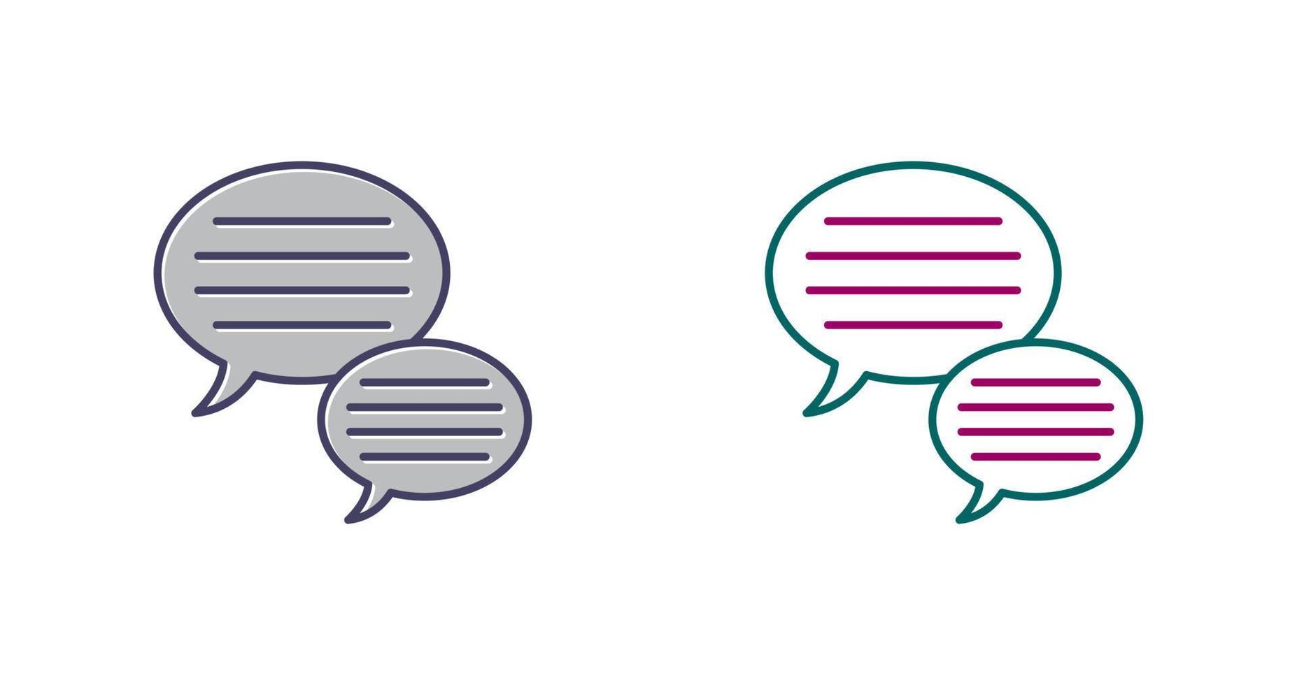 Speech Bubble Vector Icon