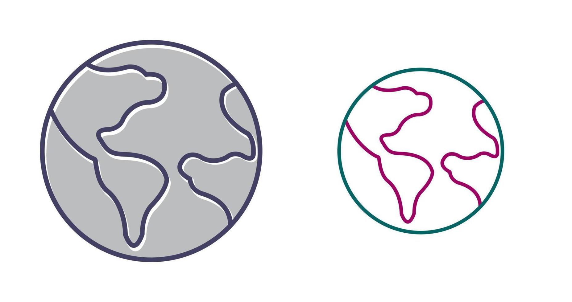 Earth Vector Icon