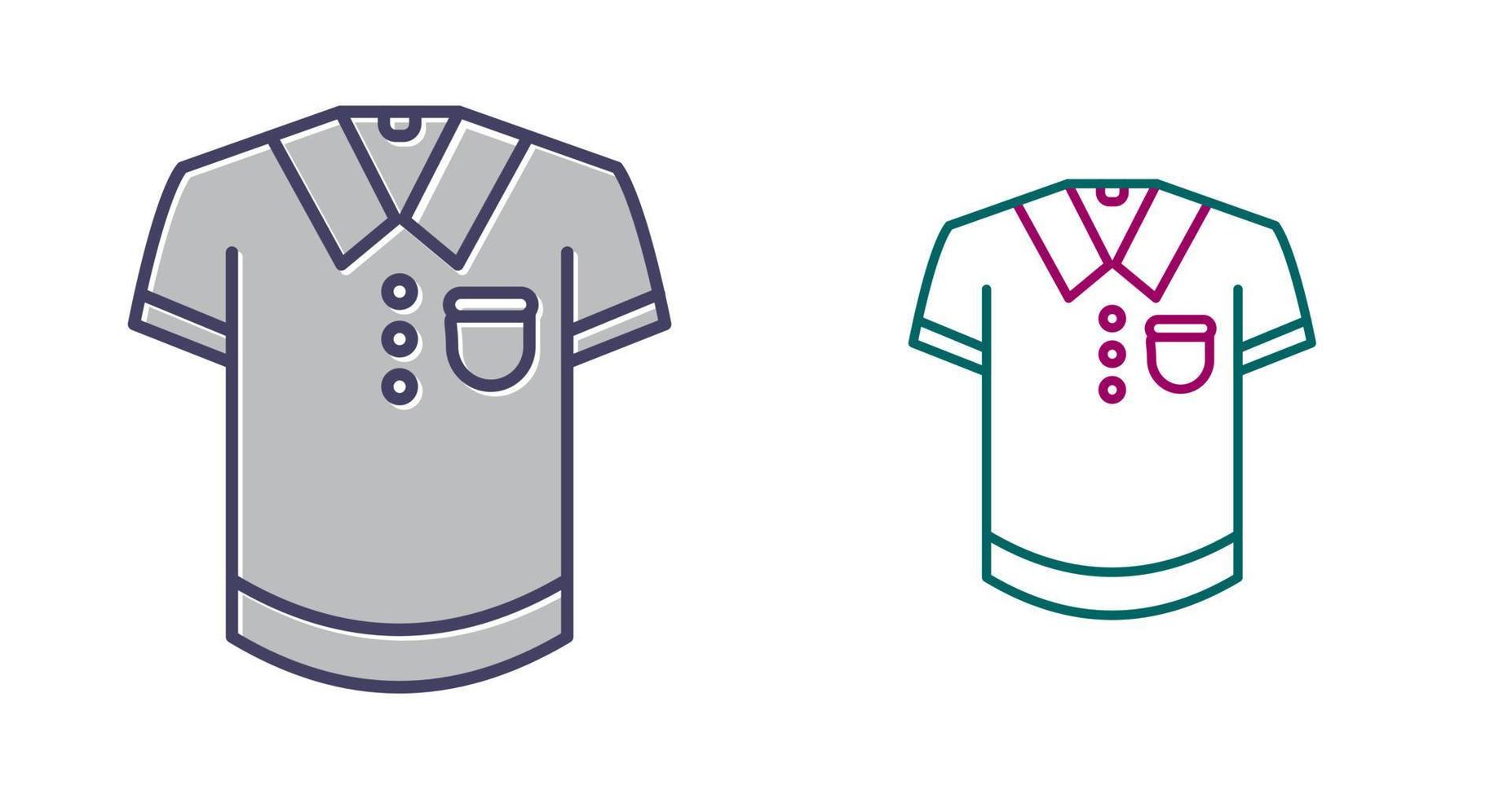 Polo Shirt Vector Icon