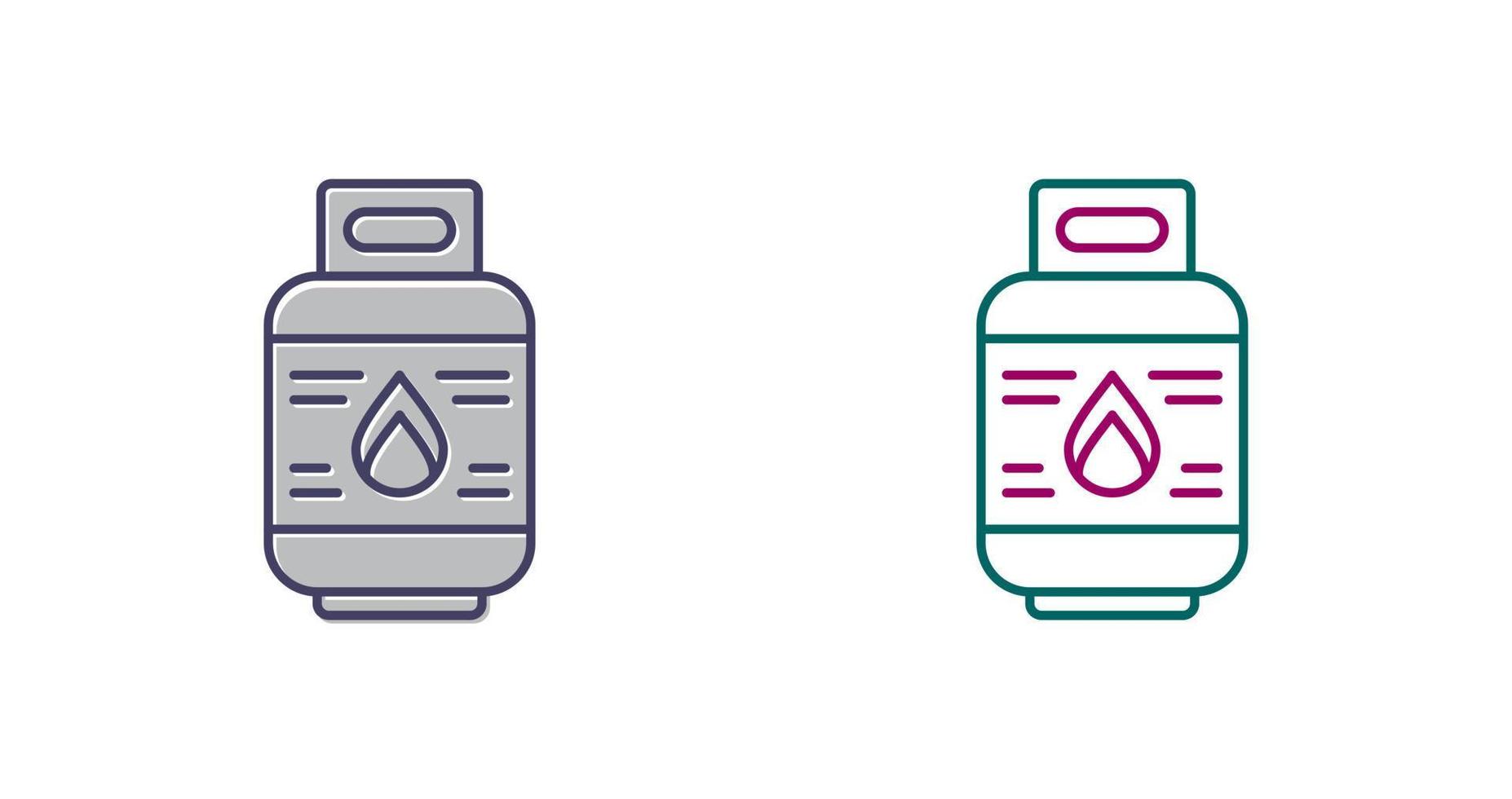 Gas Bottle Vector Icon