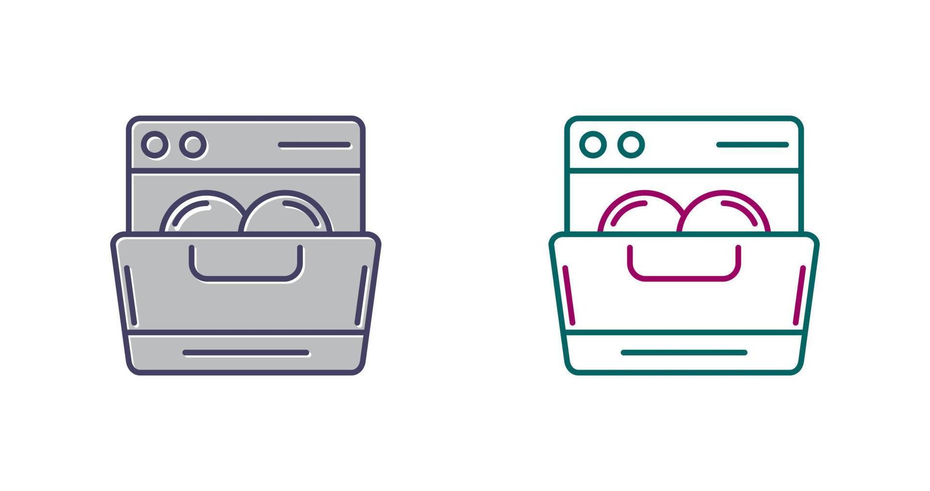 Dishwasher Vector Icon