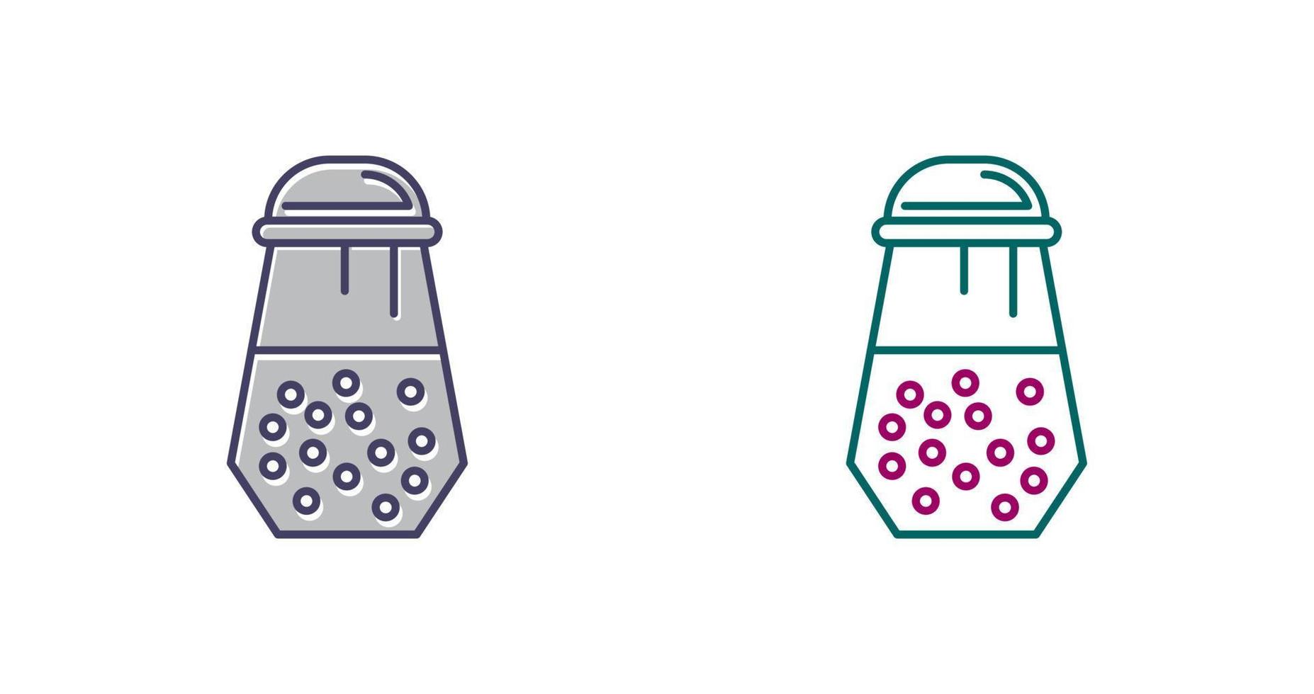 Salt Shaker Vector Icon