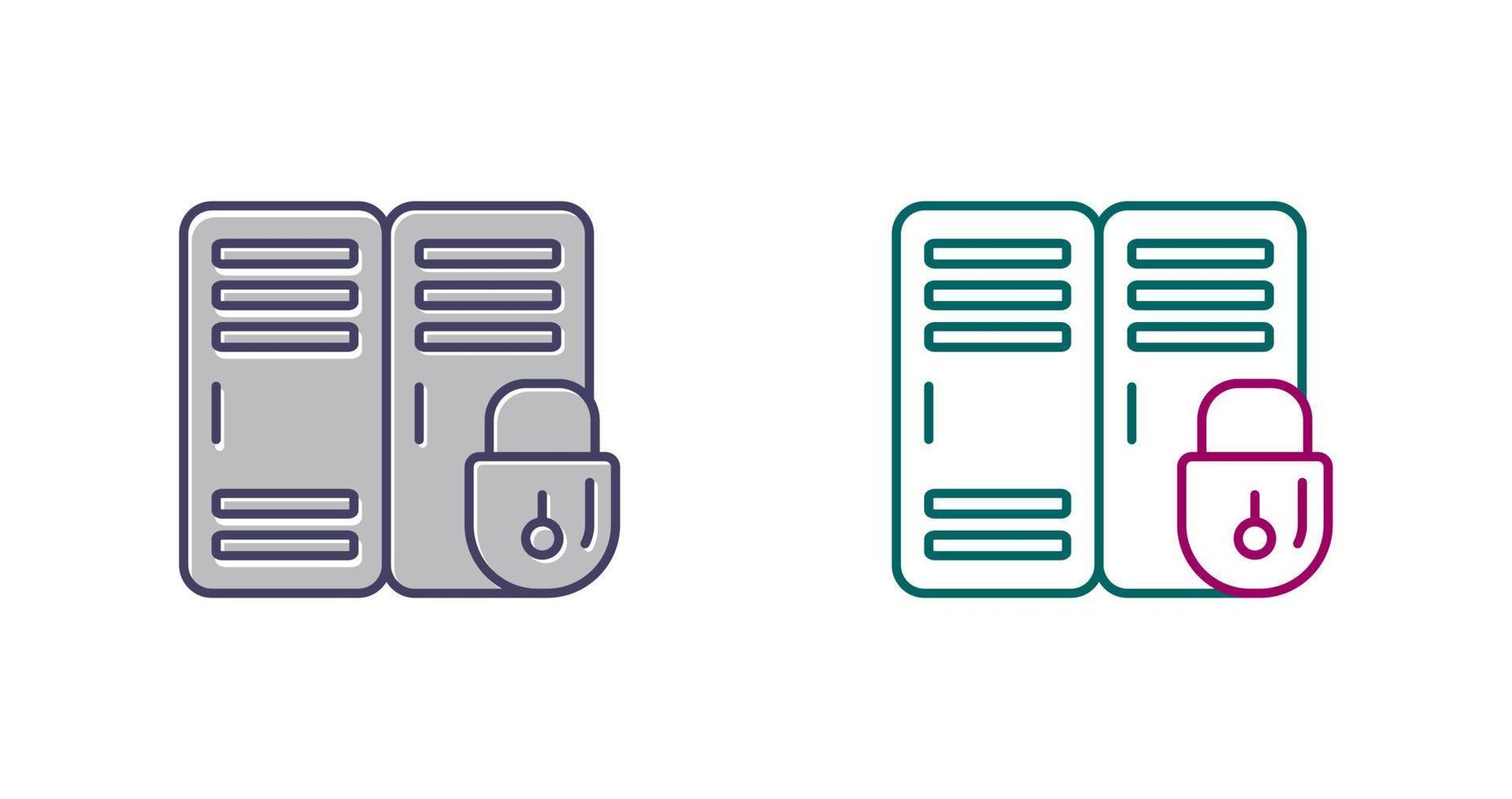 Locker Vector Icon