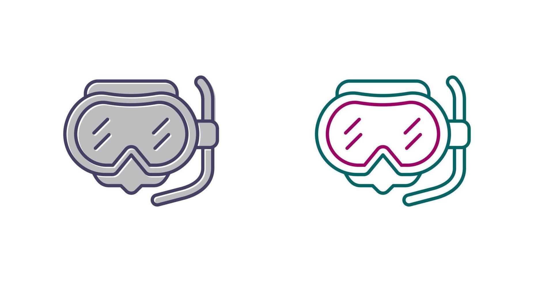 Diving Mask Vector Icon