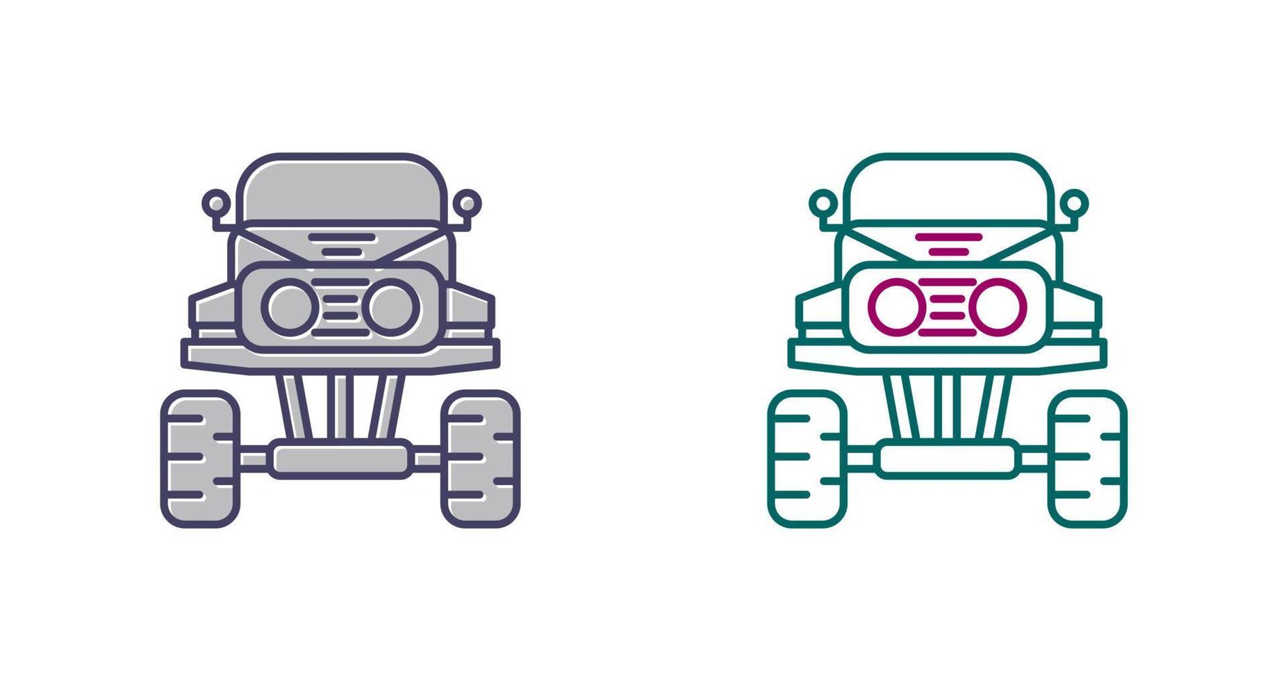 Monster Truck Vector Icon