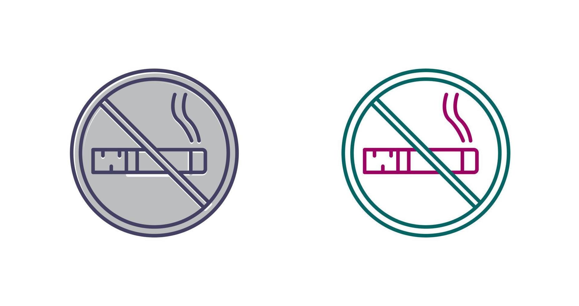 No Smoking Vector Icon