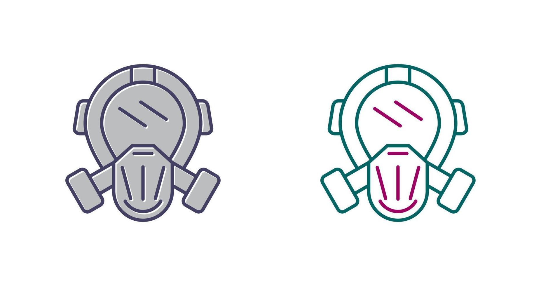 Gas Mask Vector Icon