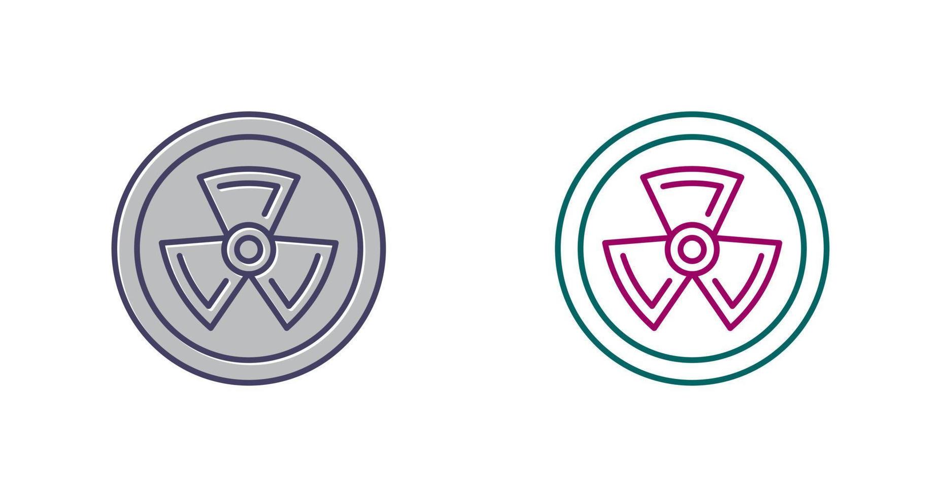 Radiation Vector Icon