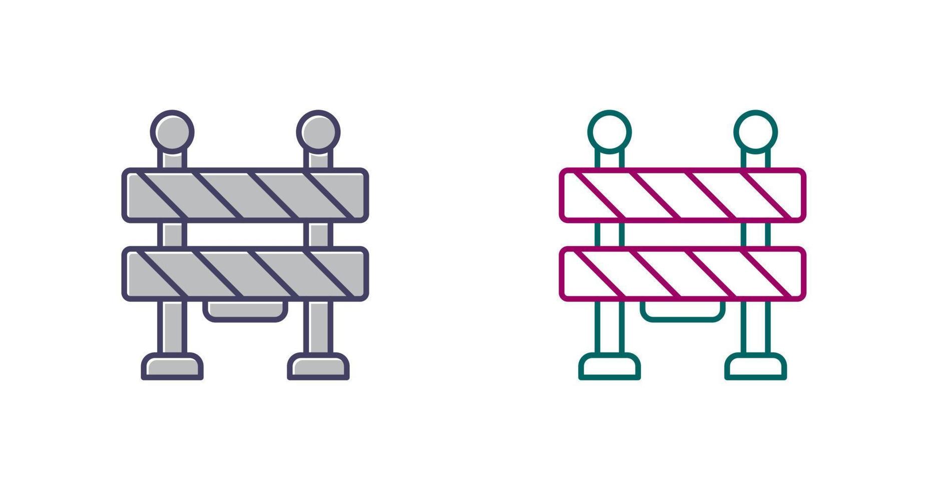 Barrier Vector Icon