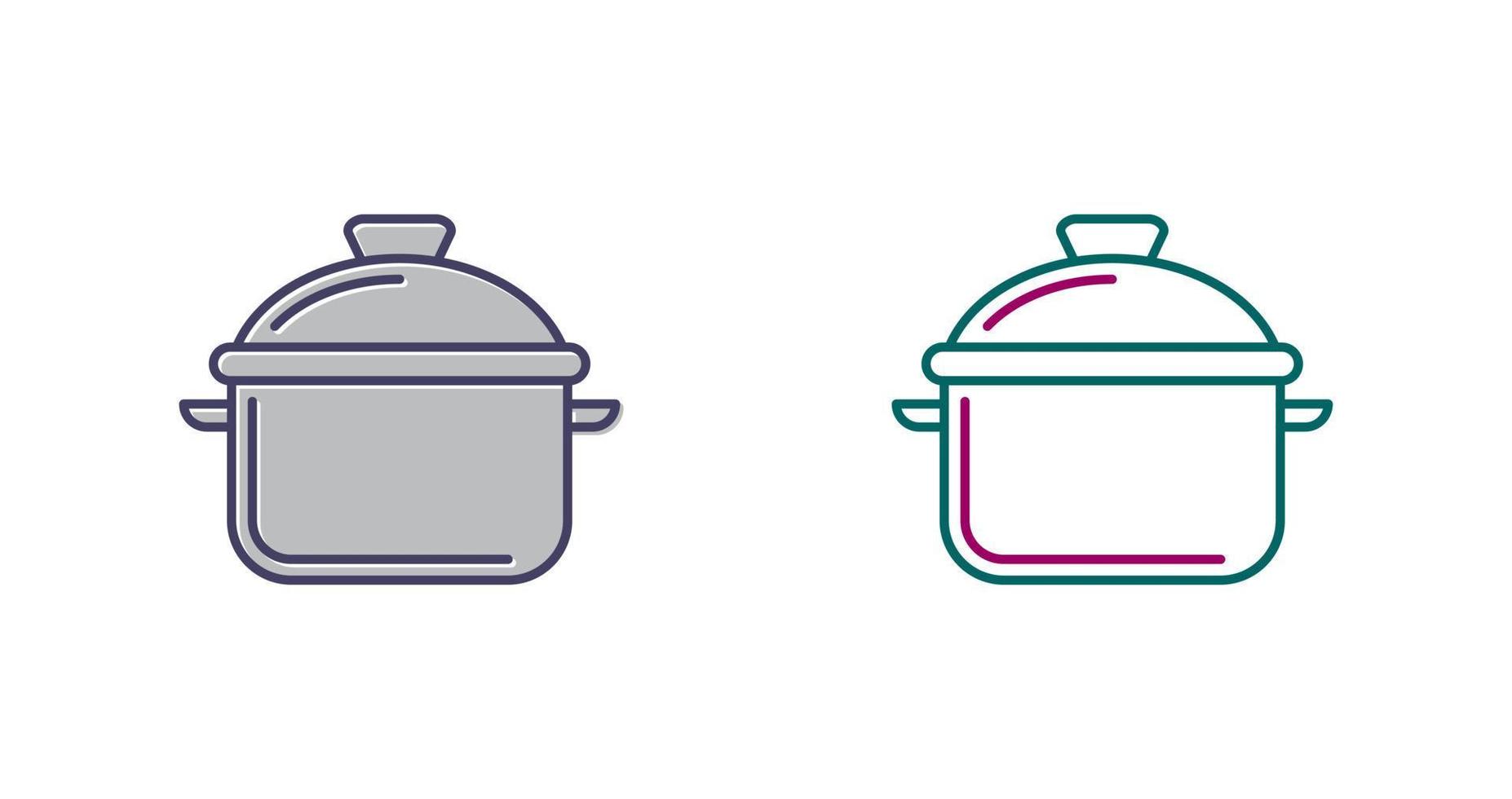 Cooking Pot Vector Icon