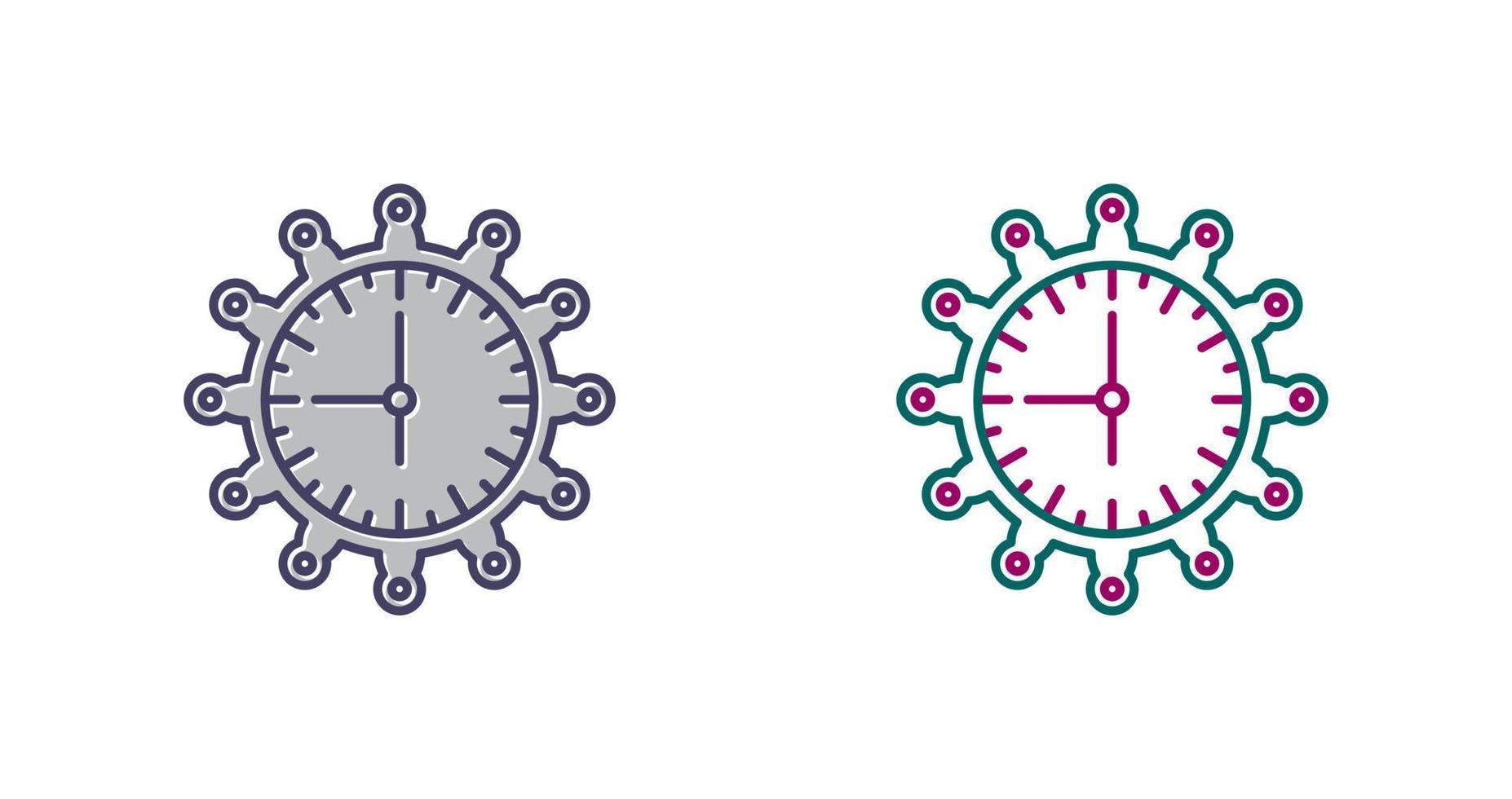 Clock Vector Icon