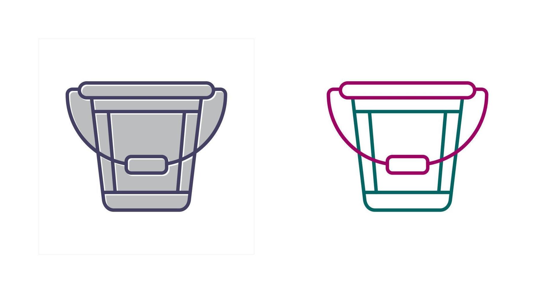 Bucket Vector Icon