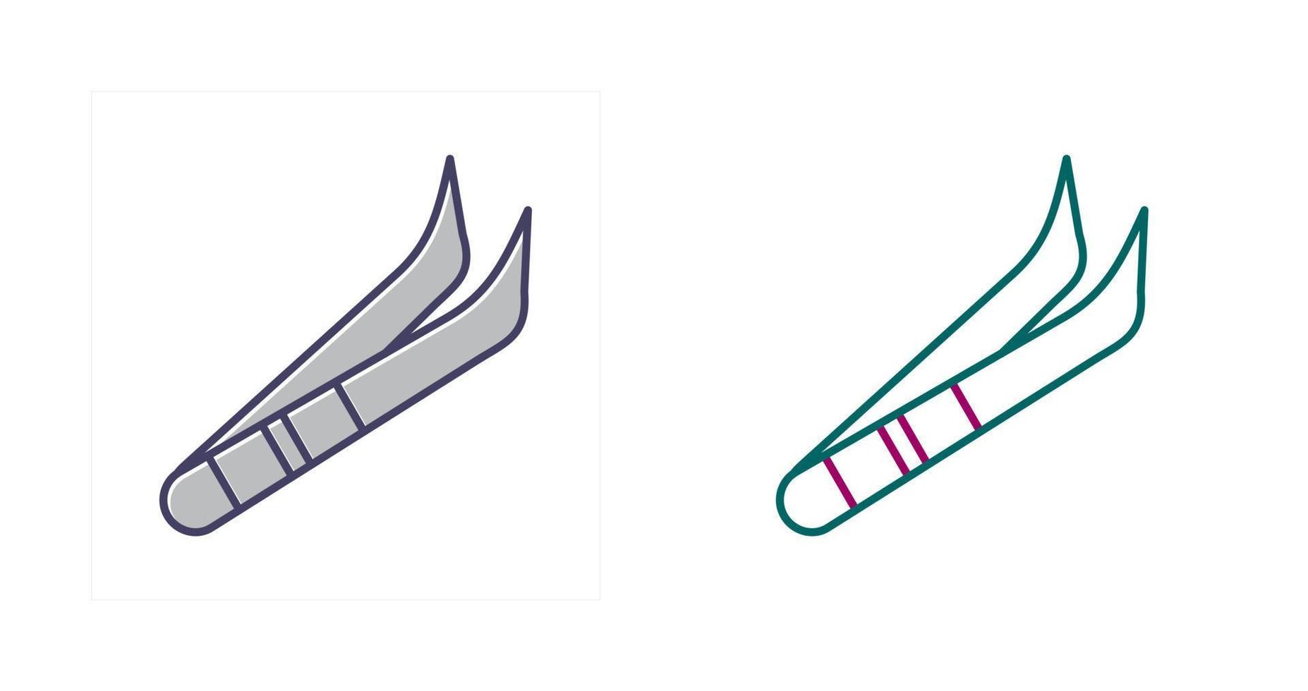 Tweezers Vector Icon