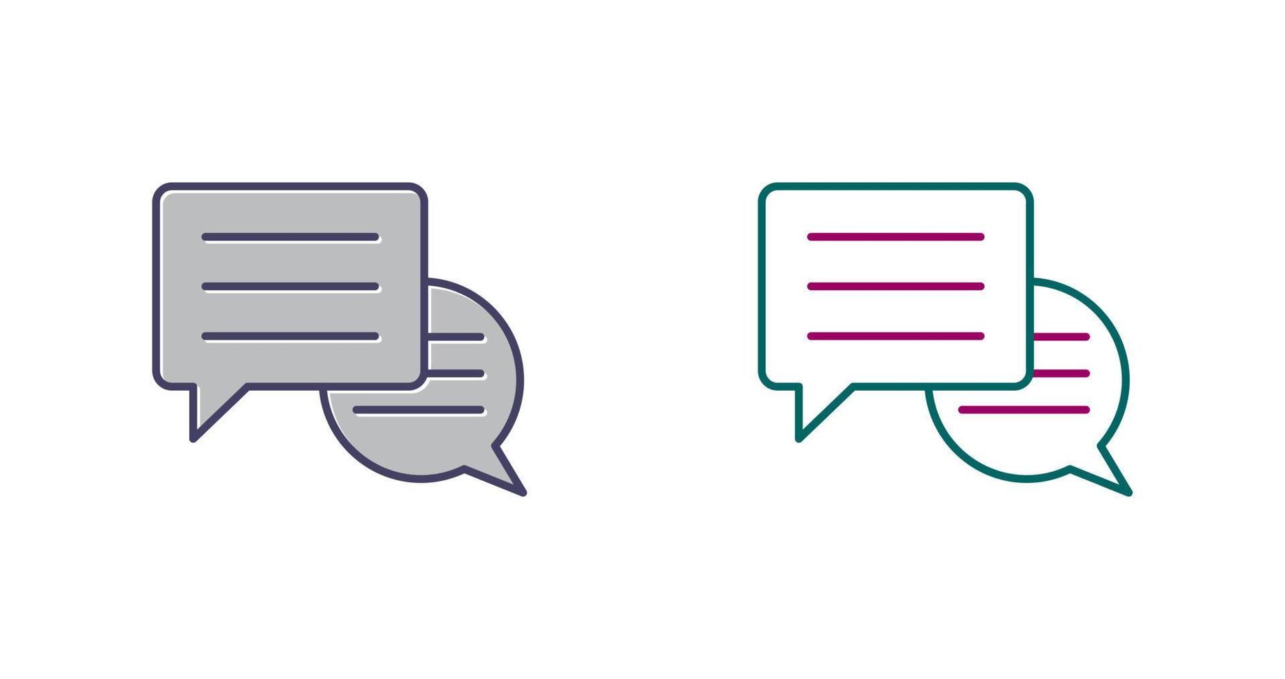 Conversation Vector Icon