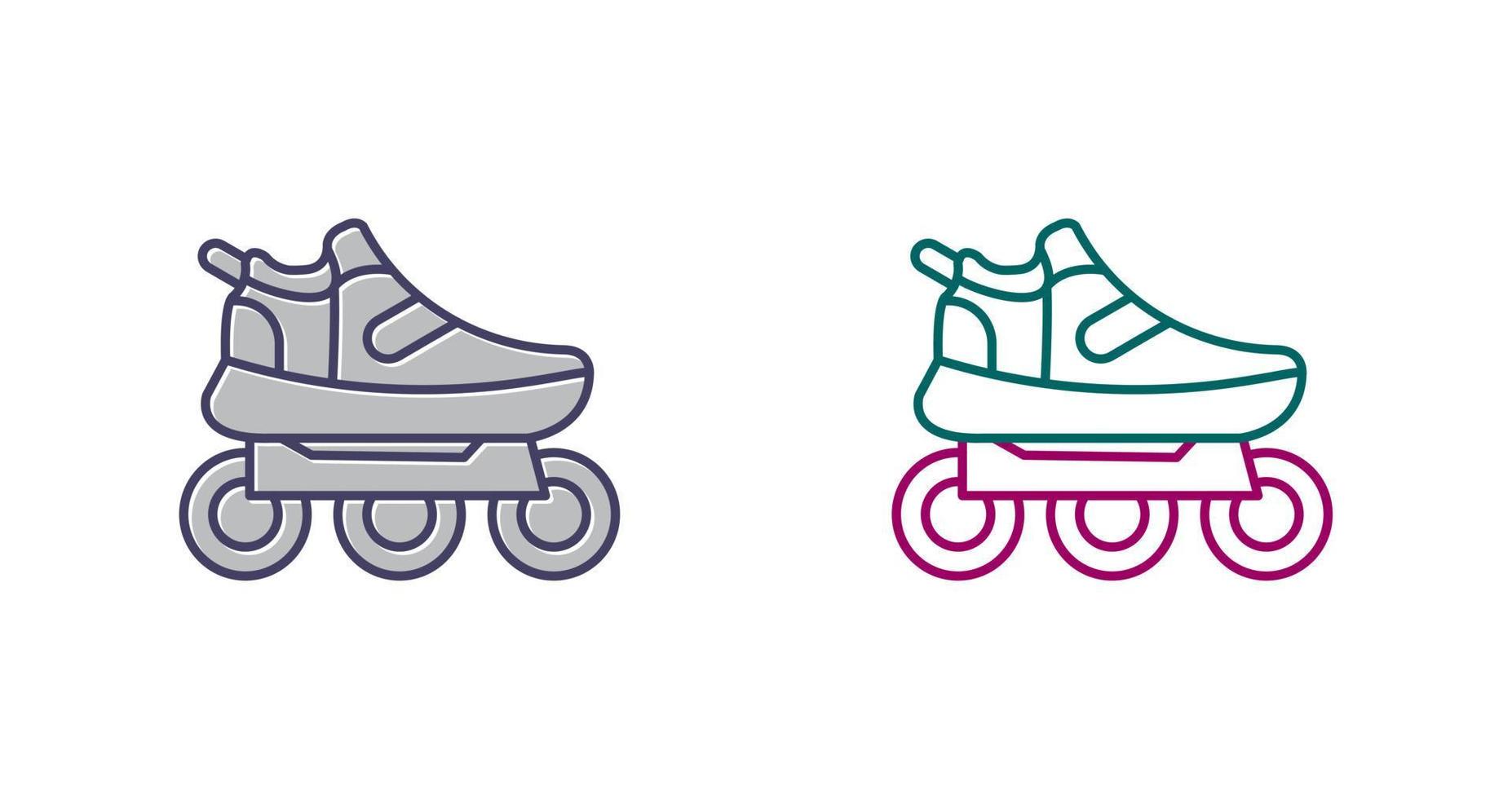 Roller Skates Vector Icon