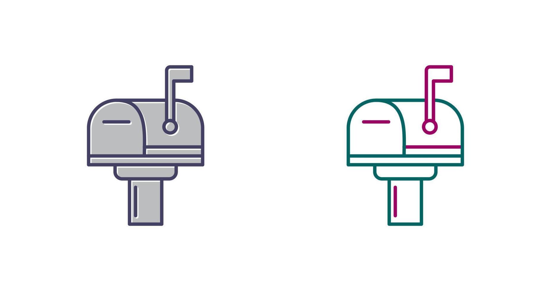 Mail Box Vector Icon