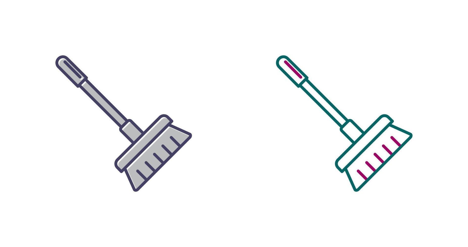 Broom Vector Icon