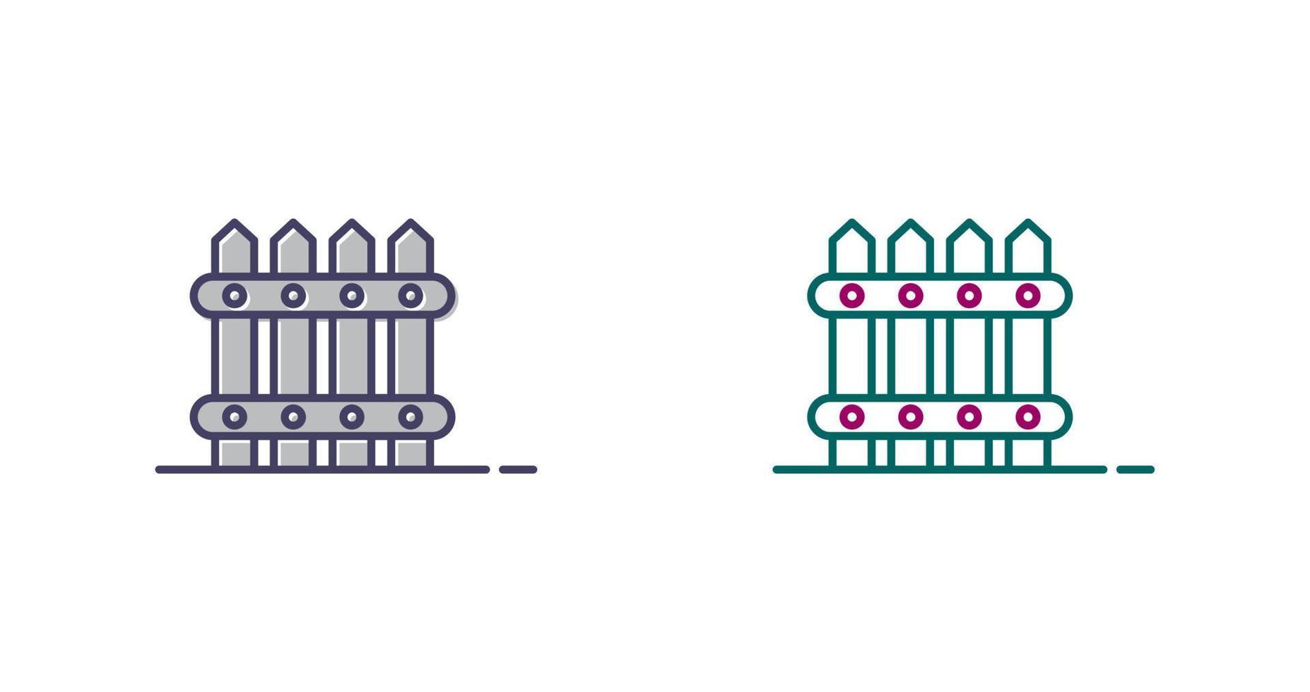 Fence Vector Icon