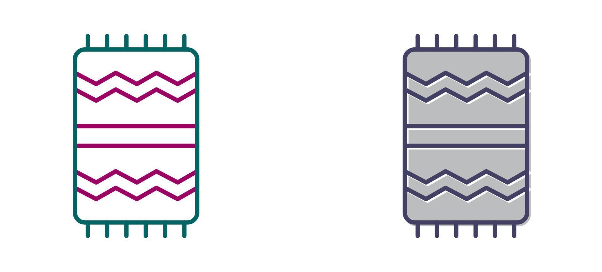 Beach Towel Vector Icon