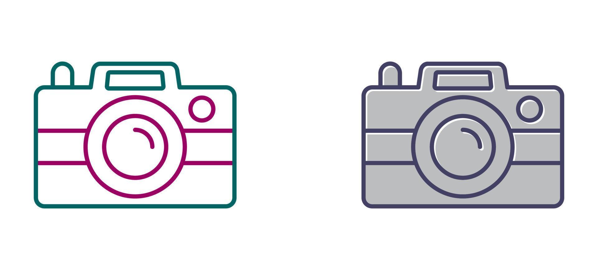 Photo Camera Vector Icon