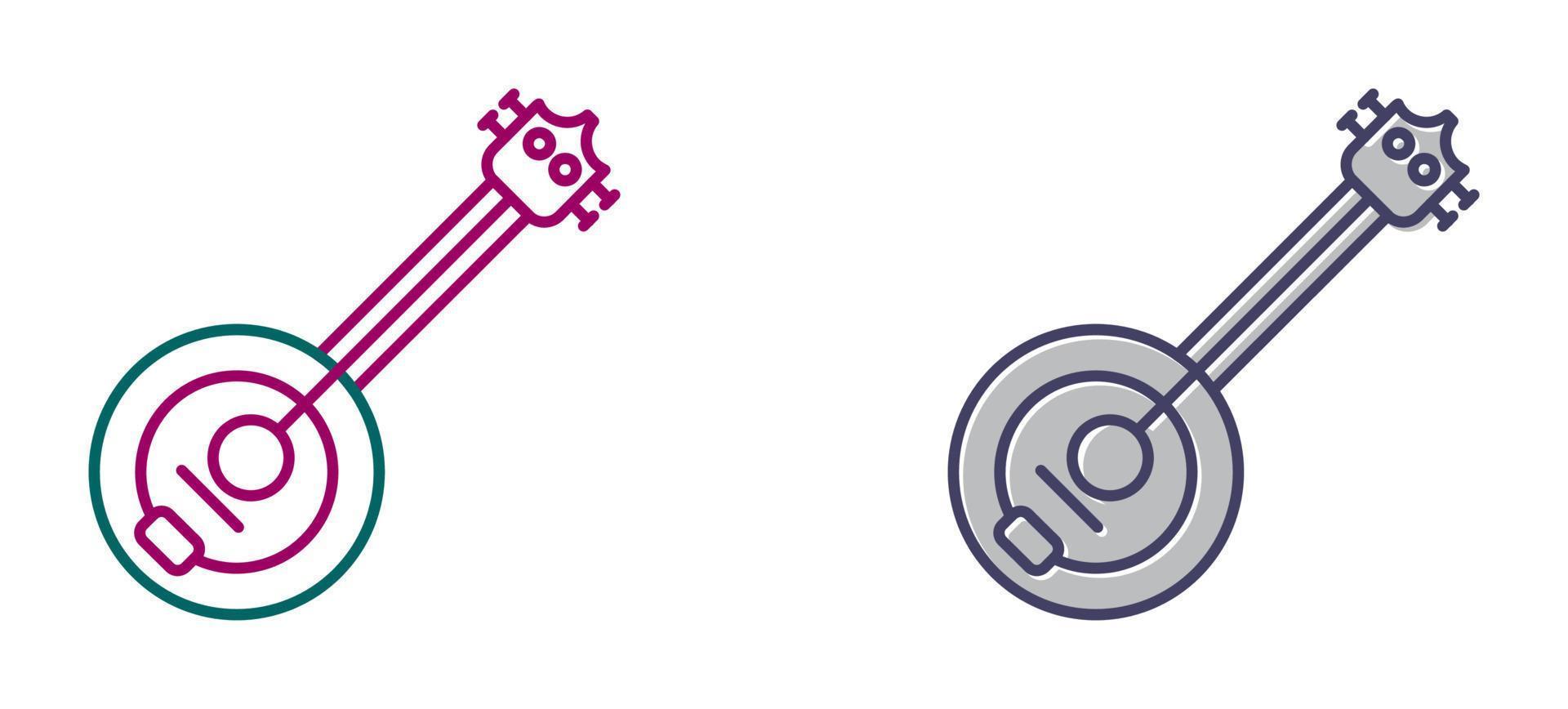 Banjo Vector Icon