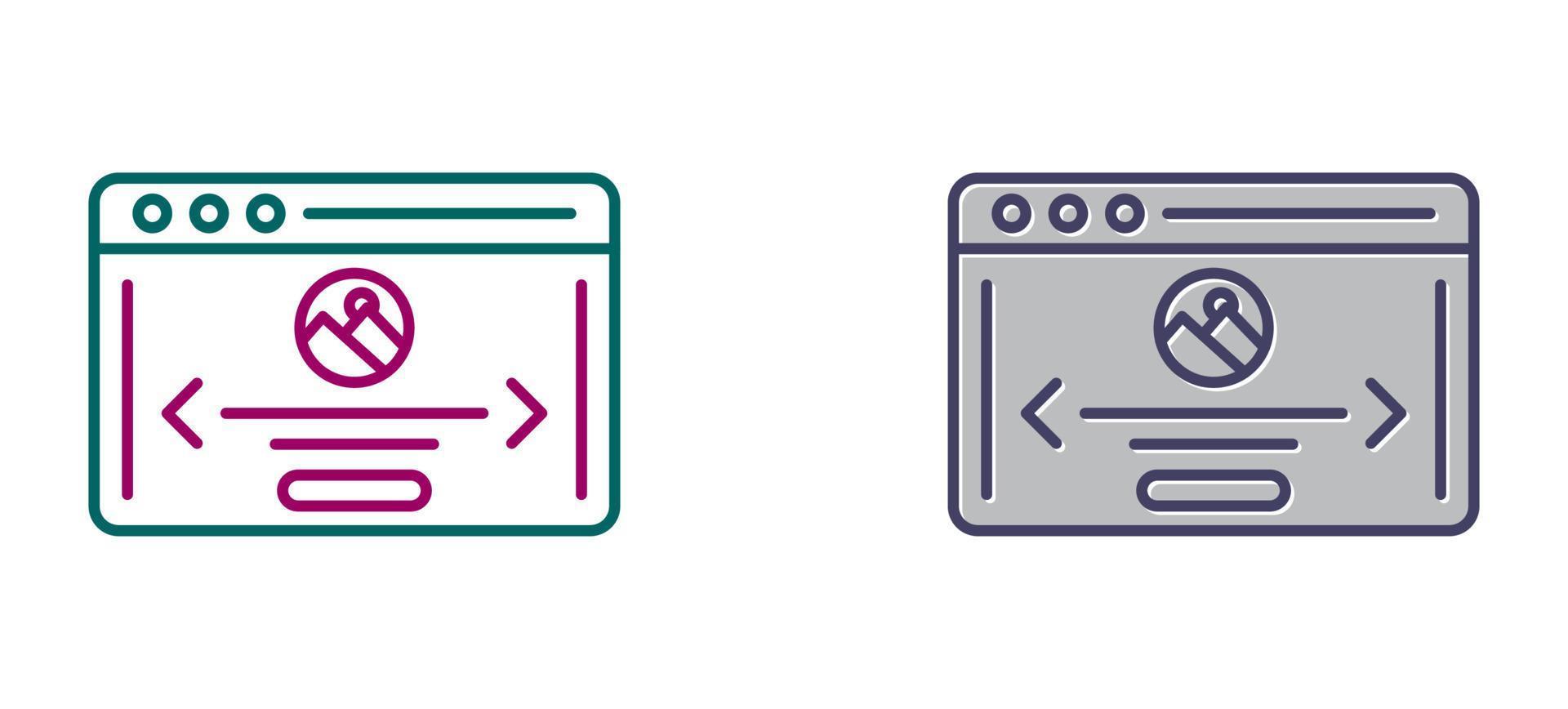 Window Page Vector Icon