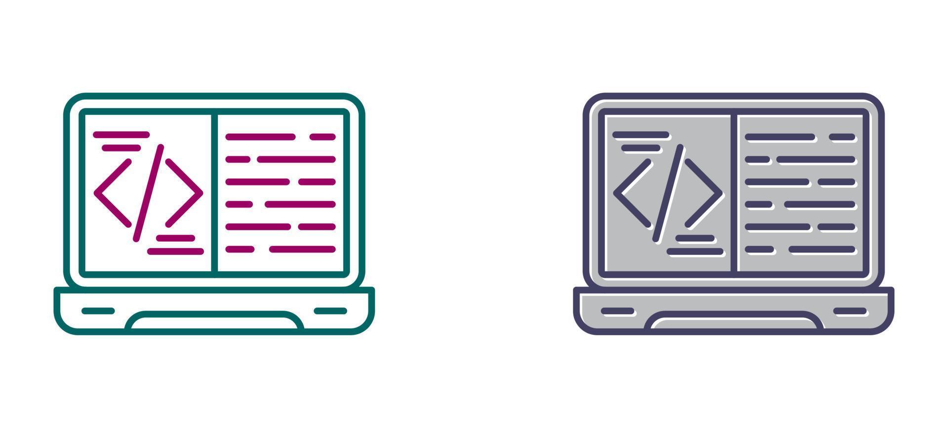 Coding Vector Icon