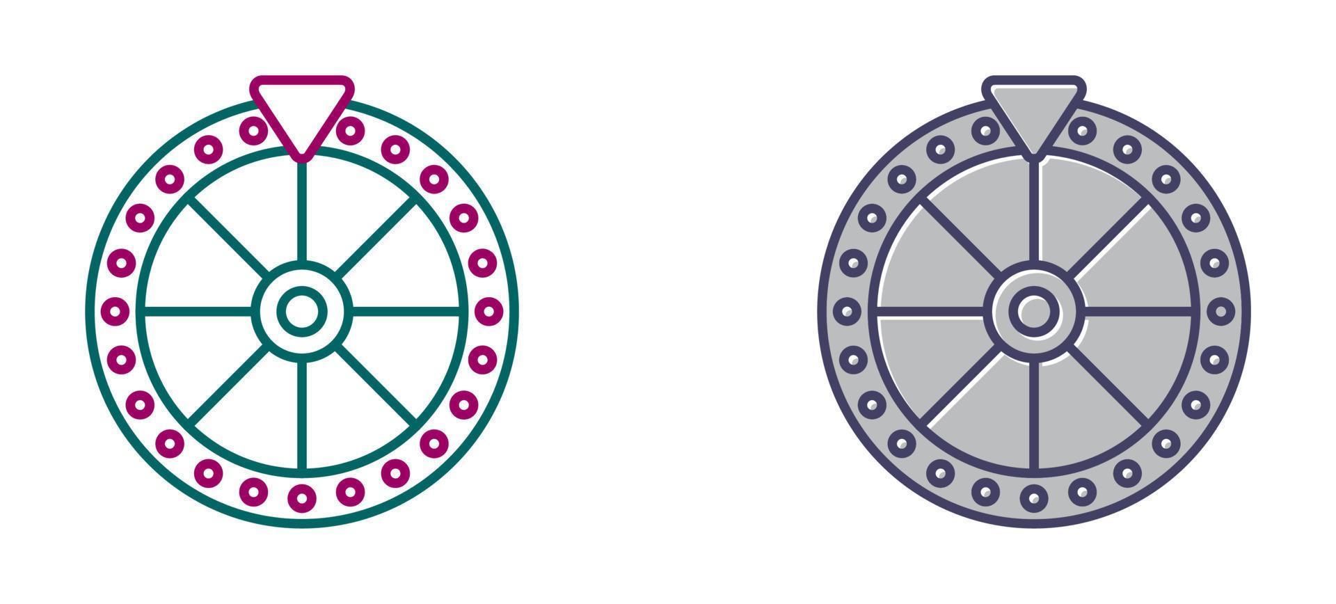 Wheel Of Fortune Vector Icon