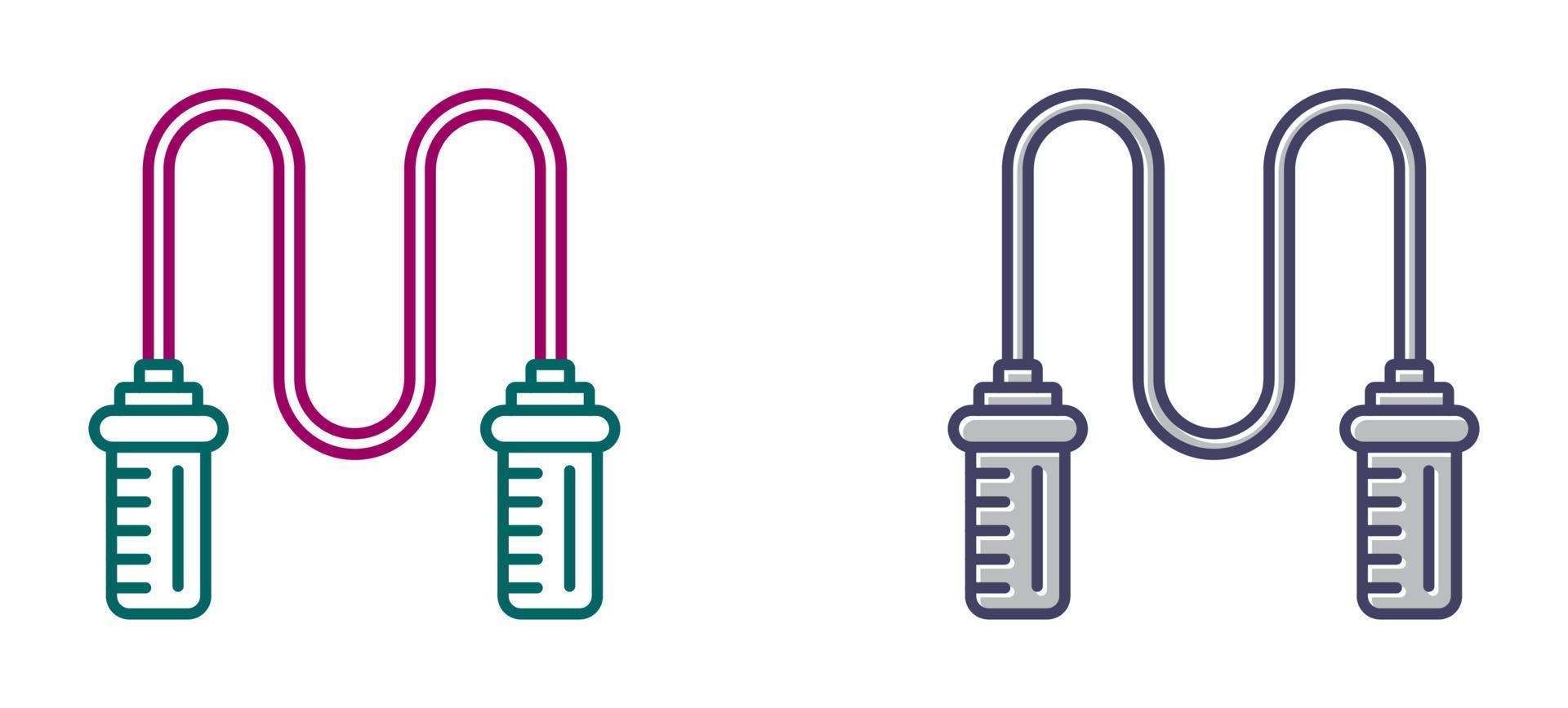 Jumping Rope Vector Icon