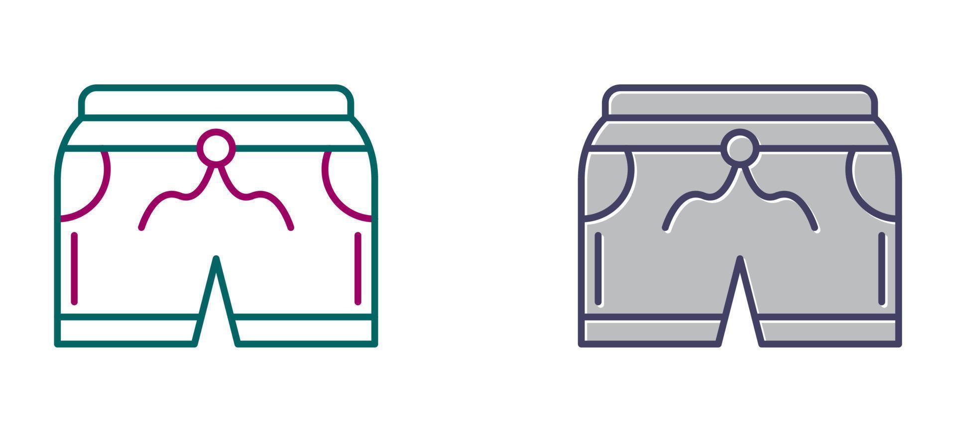 Shorts Vector Icon