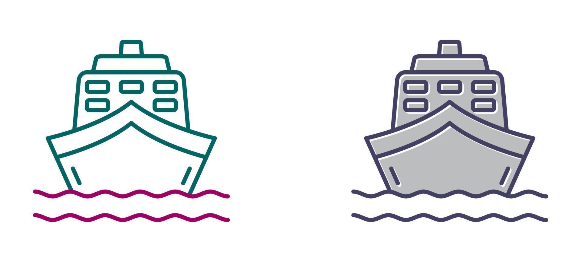 Ship Vector Icon