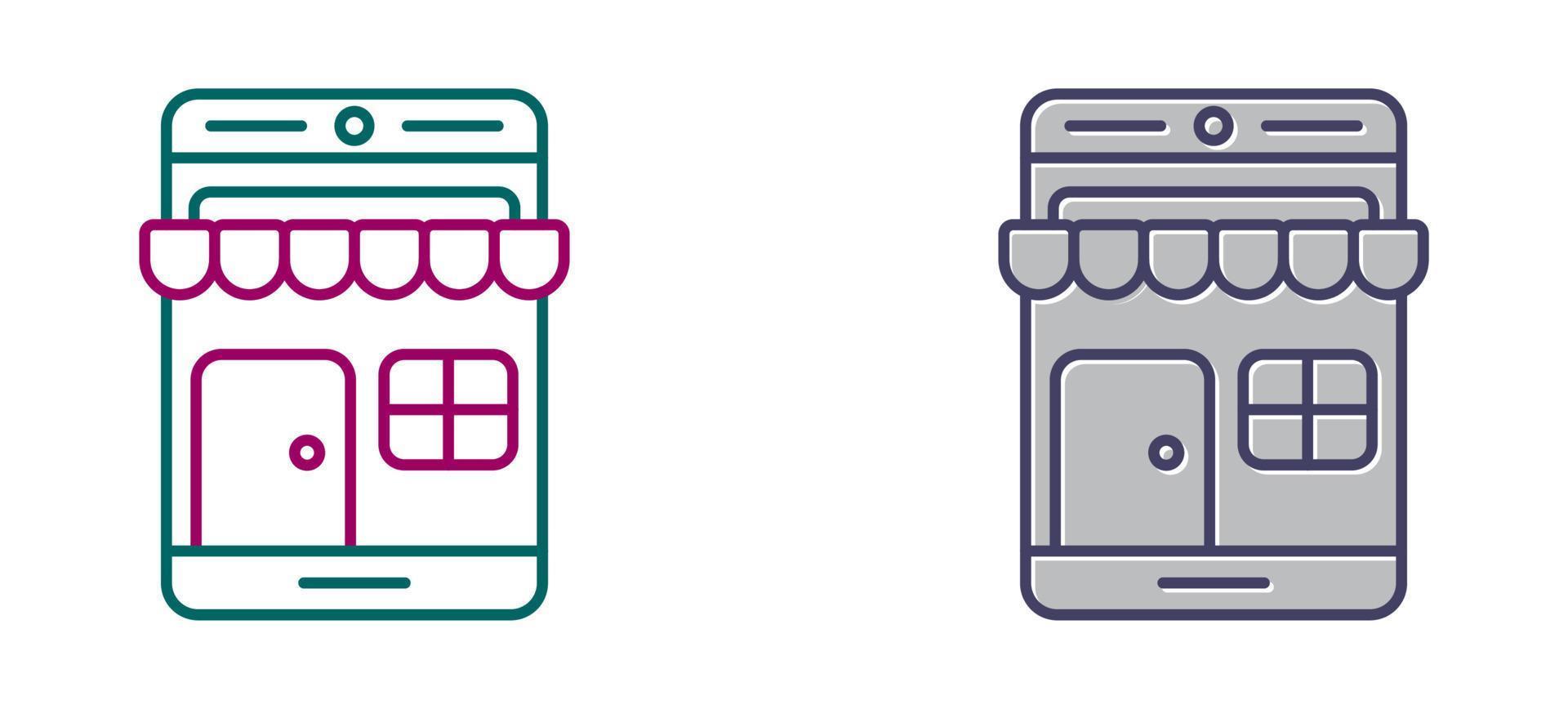 Online Shop Vector Icon