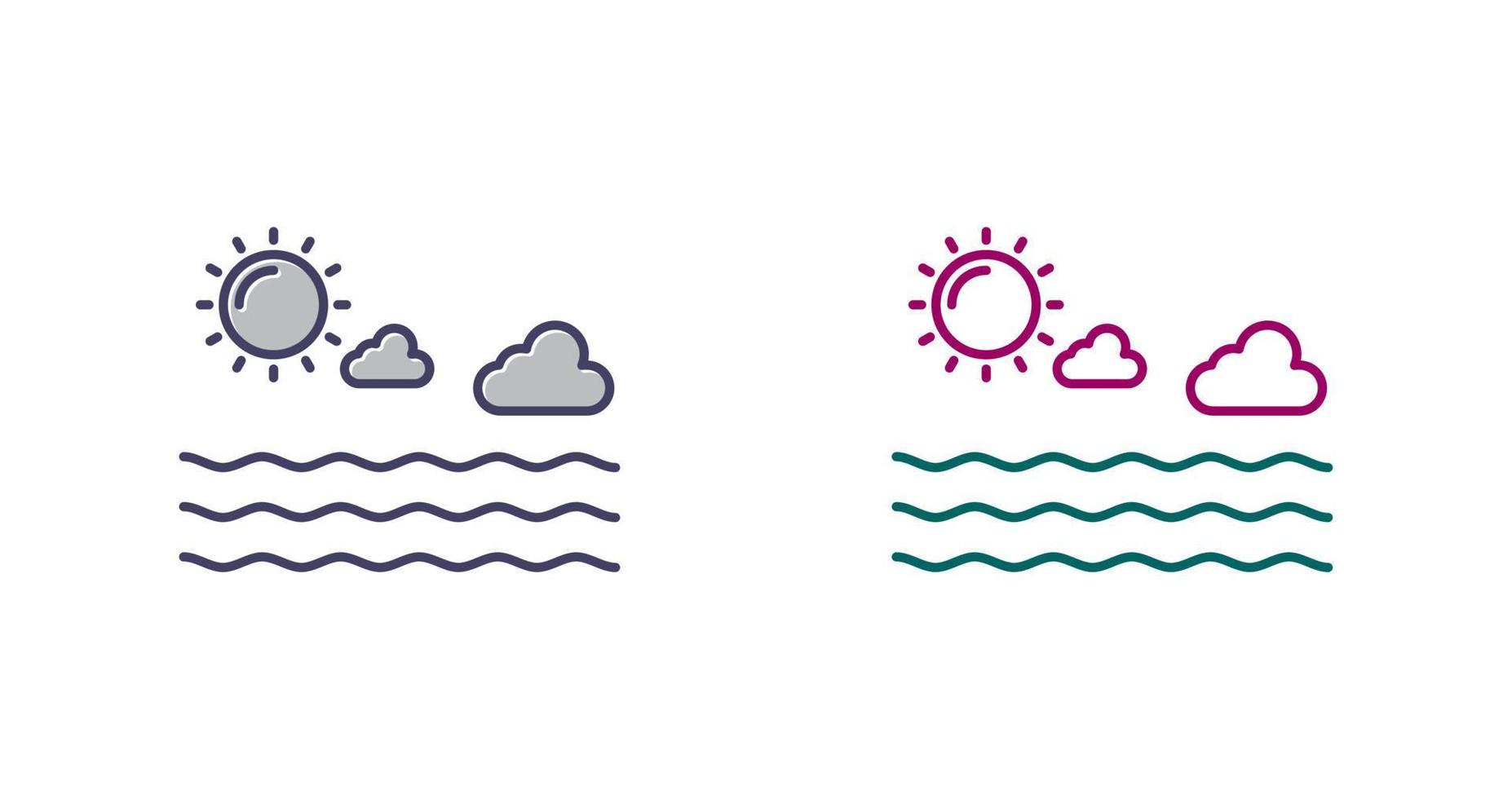 Sea Vector Icon