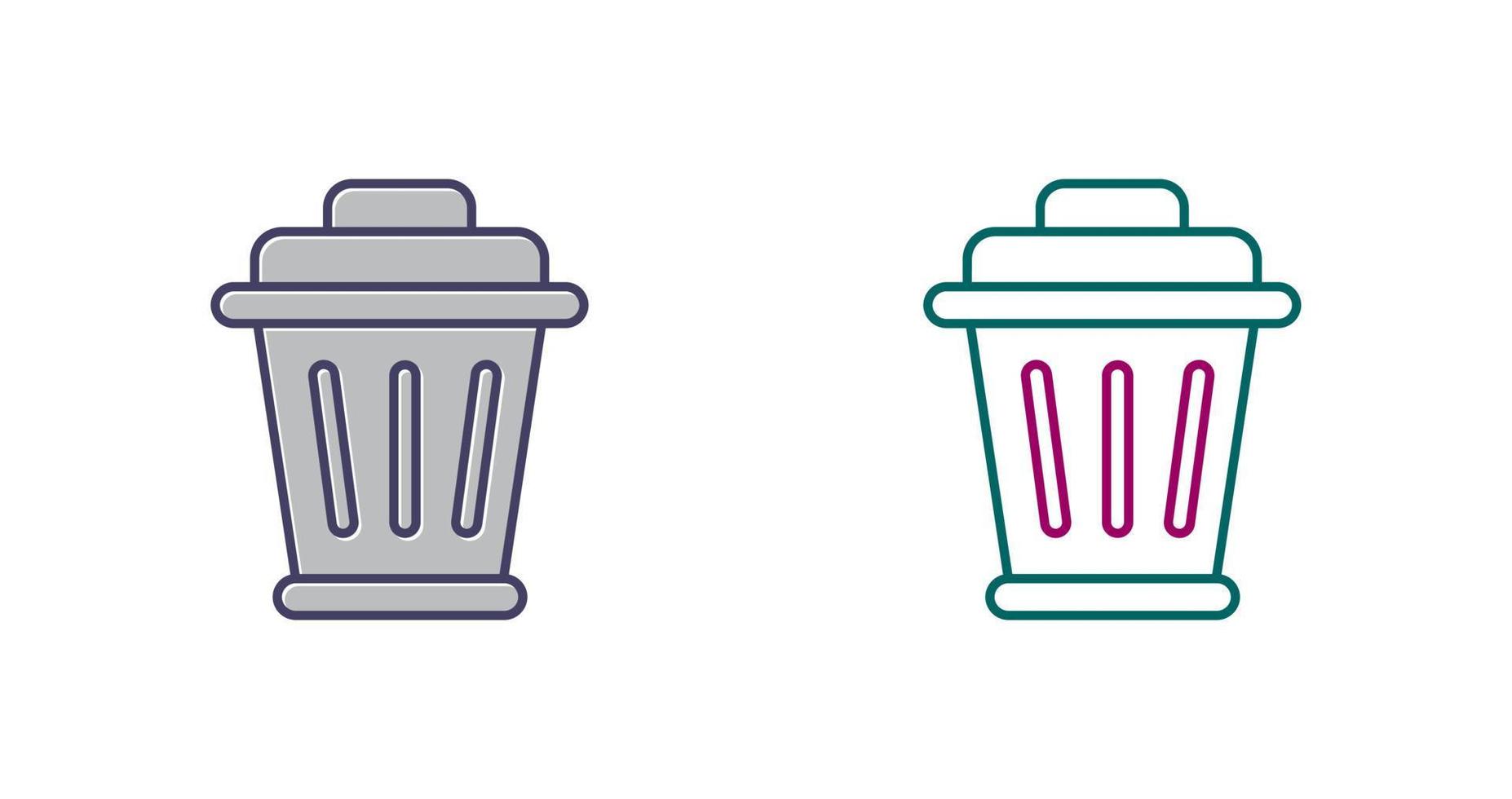 Garbage Vector Icon