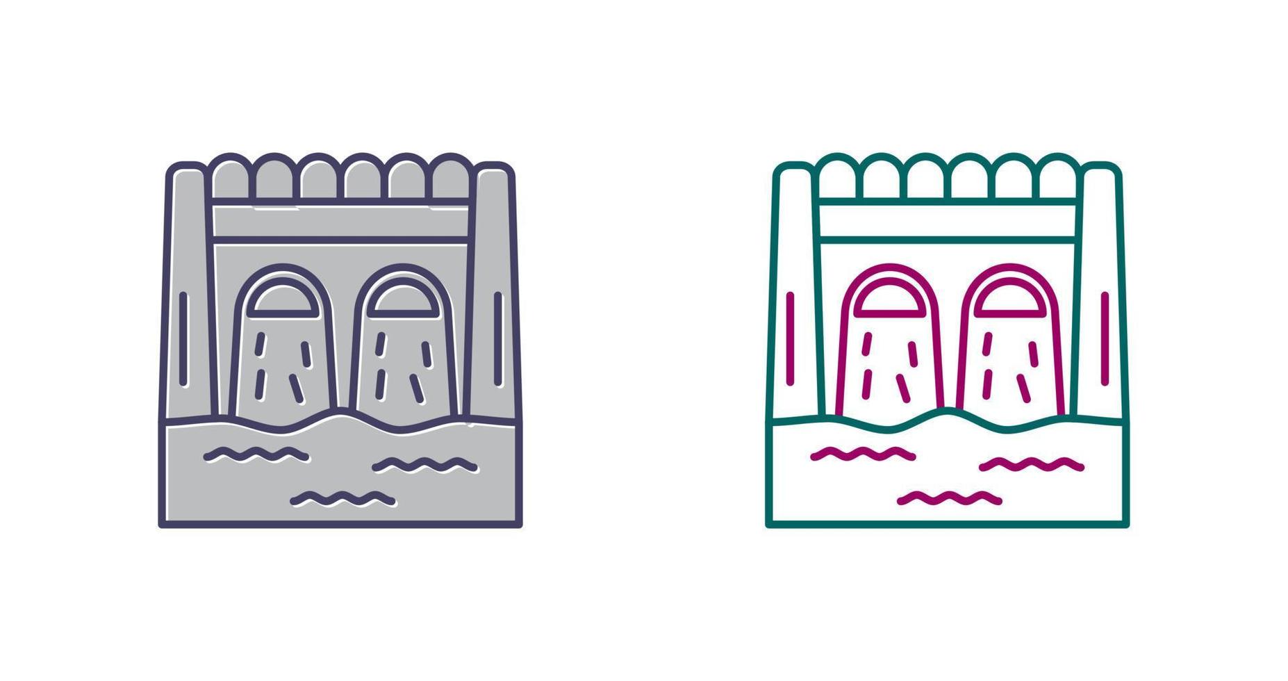 Dam Vector Icon