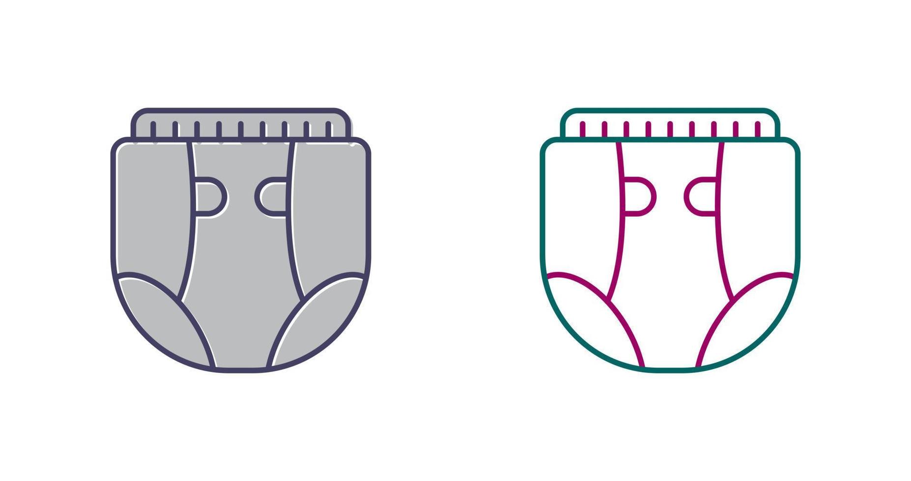 Diaper Vector Icon