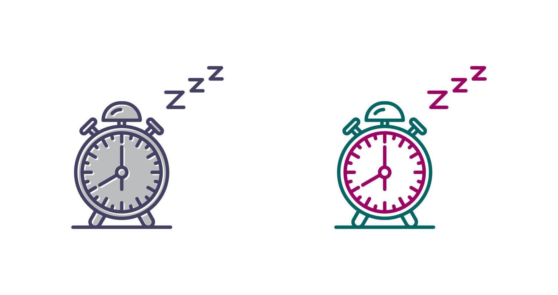 Sleep Time Vector Icon