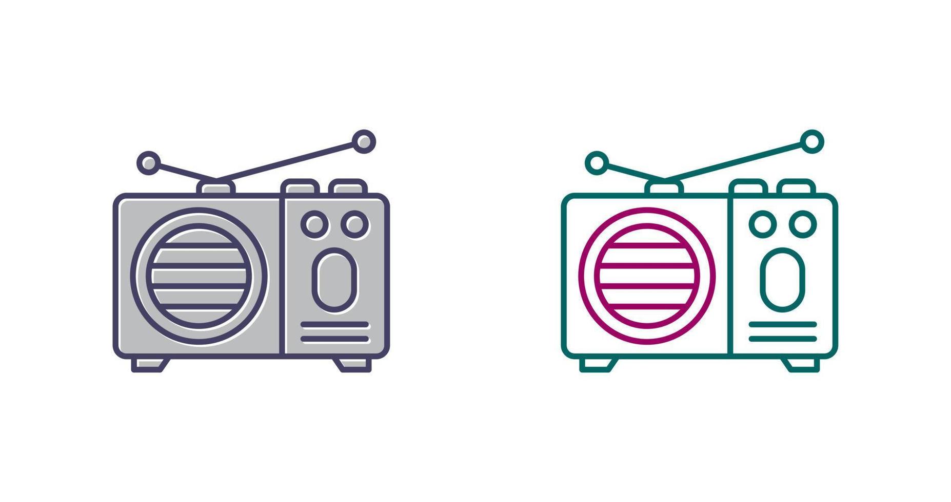 Radio Vector Icon