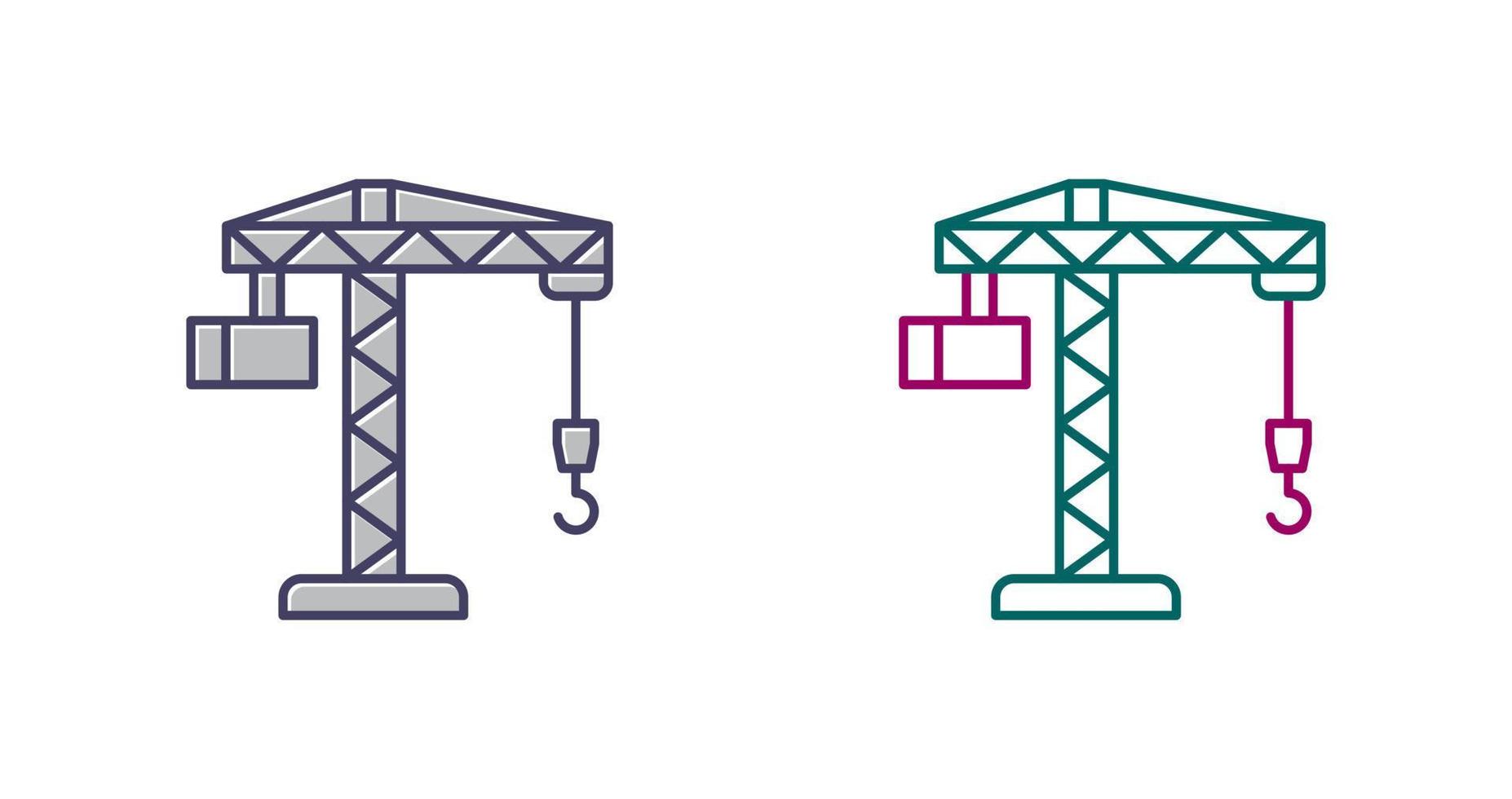 Crane Vector Icon