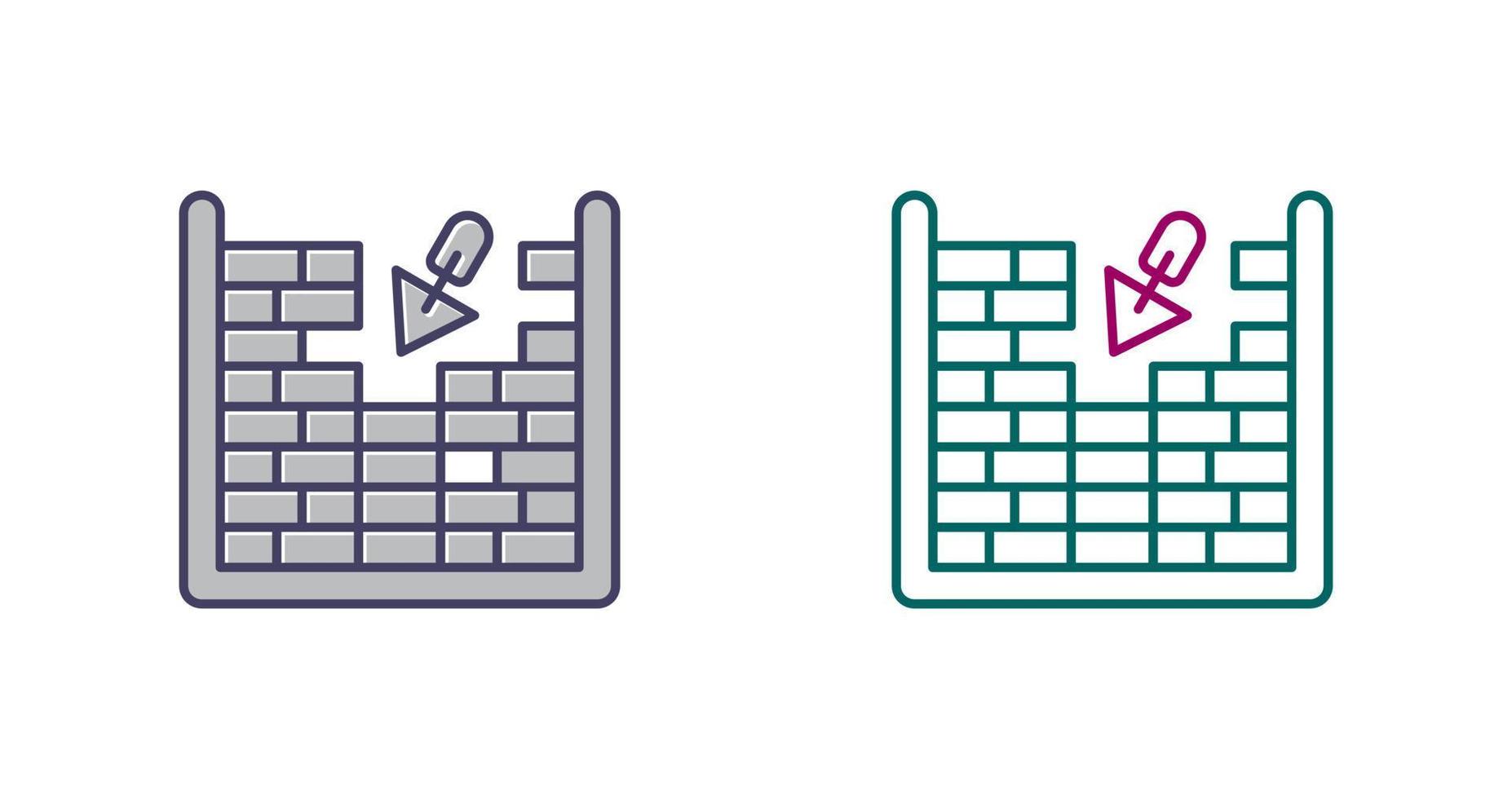 Masonry Vector Icon