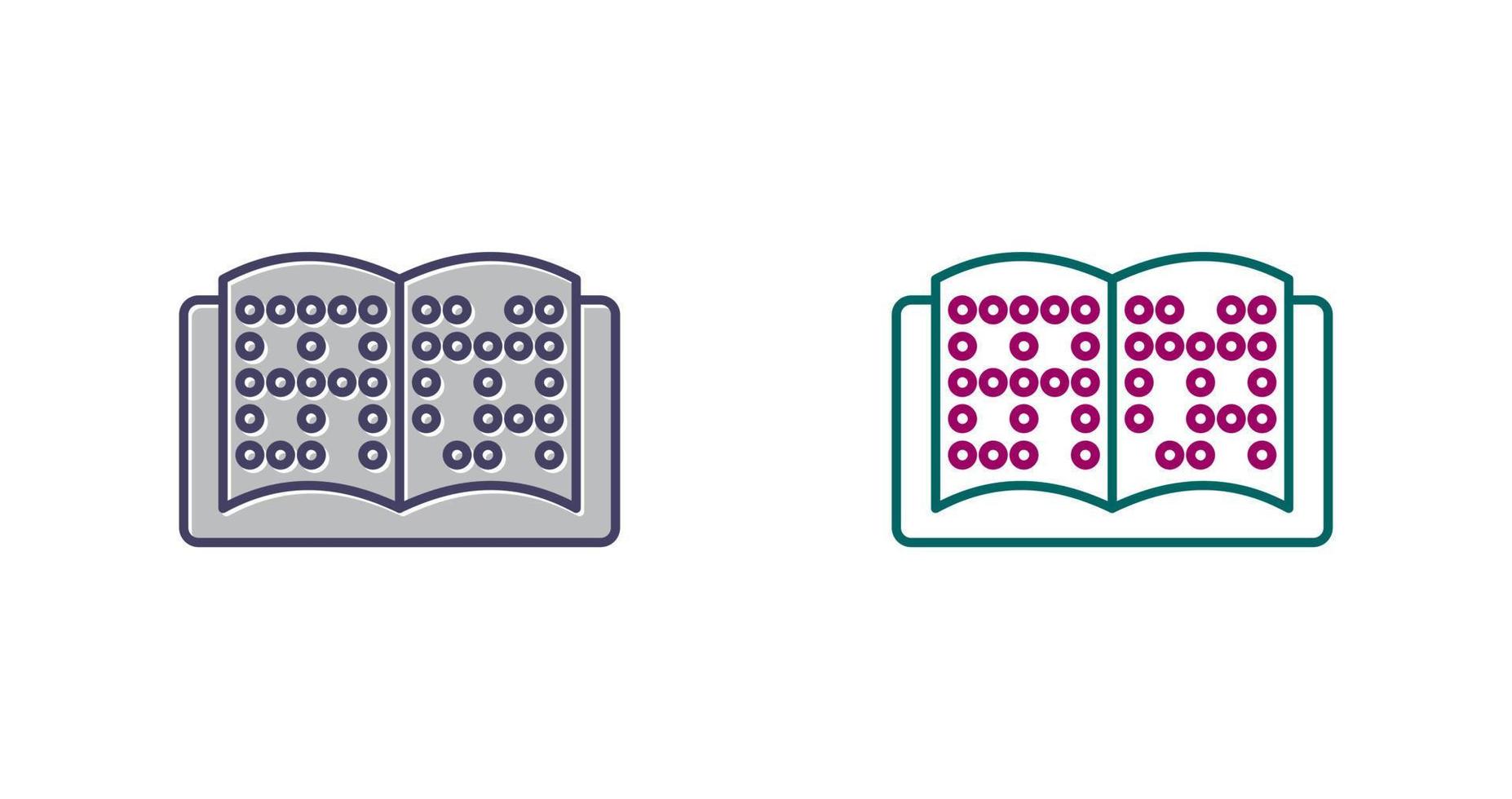 Braille Vector Icon
