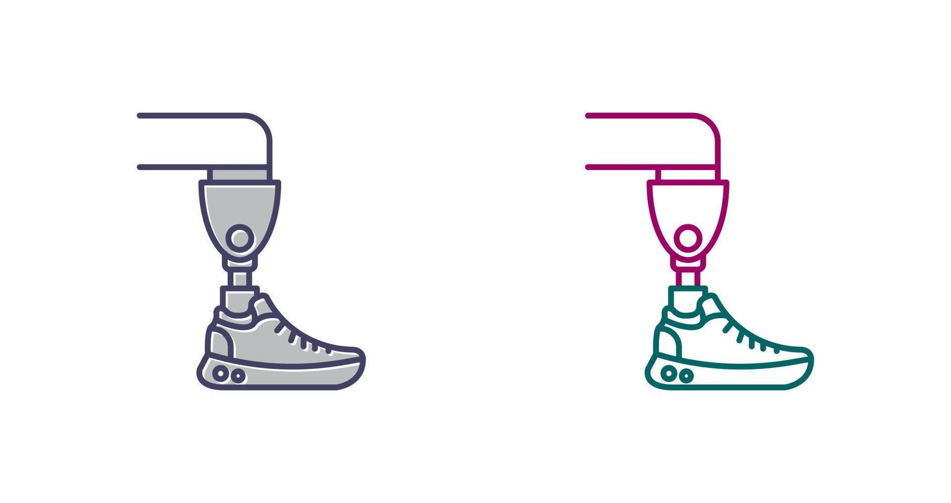 Prosthetics Vector Icon