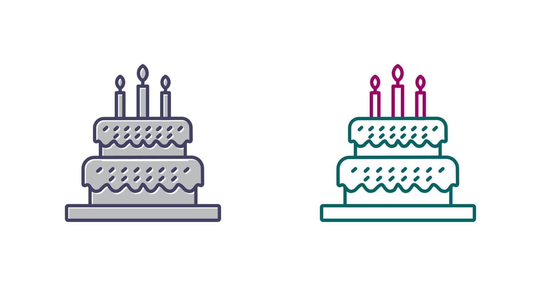 Cake Vector Icon