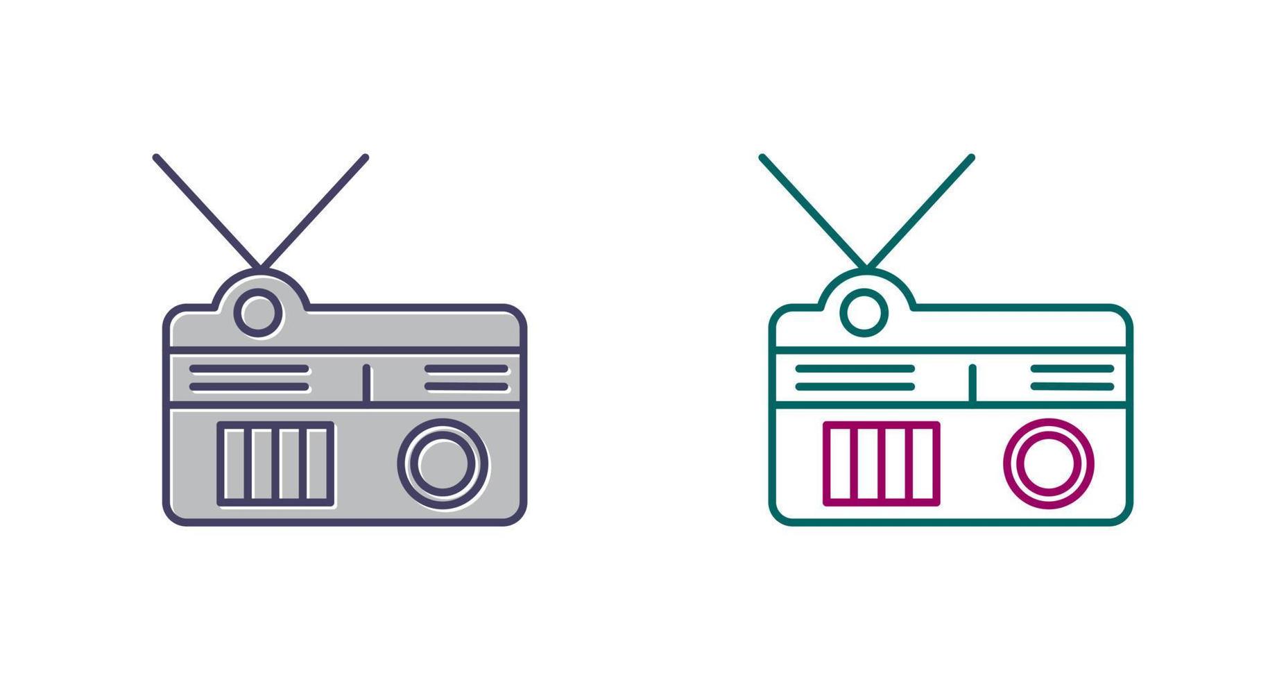 Radio Vector Icon