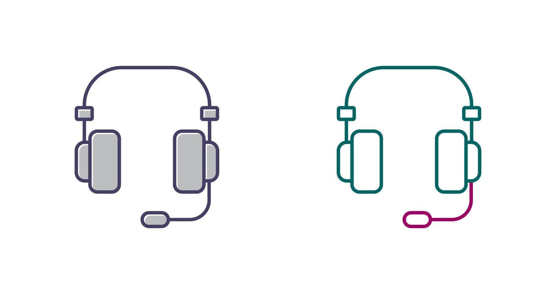 Headset Vector Icon