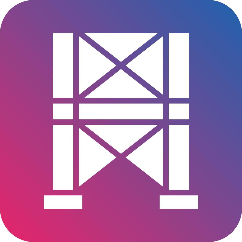 Scaffolding Icon Vector Design