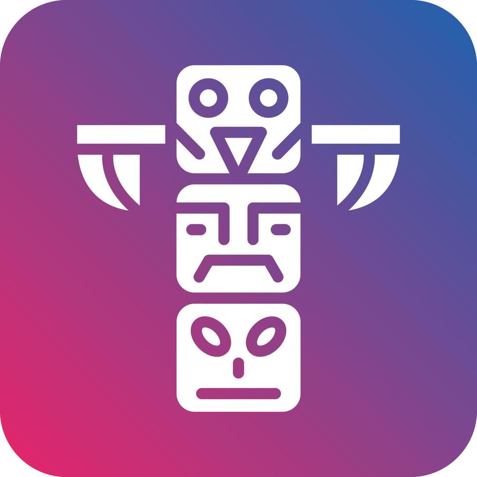 Totem Icon Vector Design