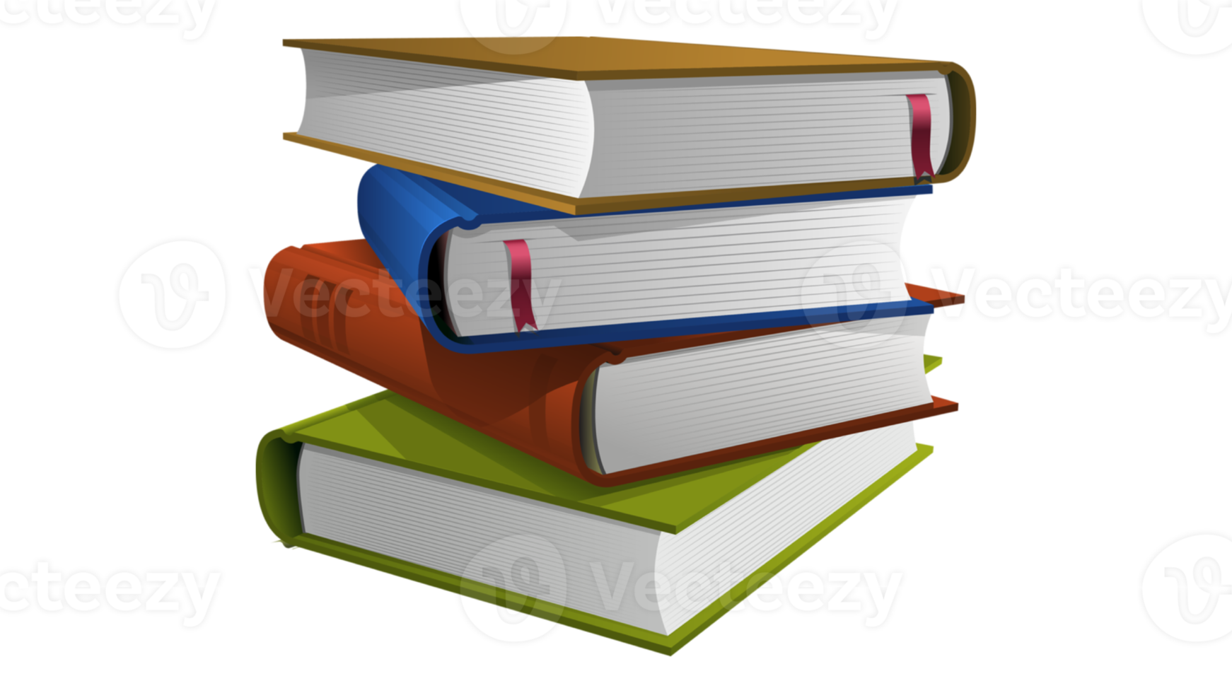 stack of old books png