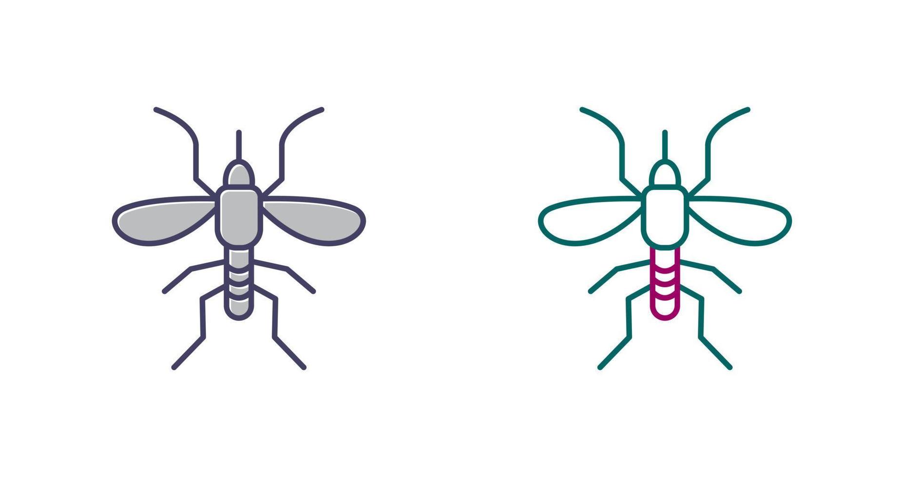 icono de vector de mosquito